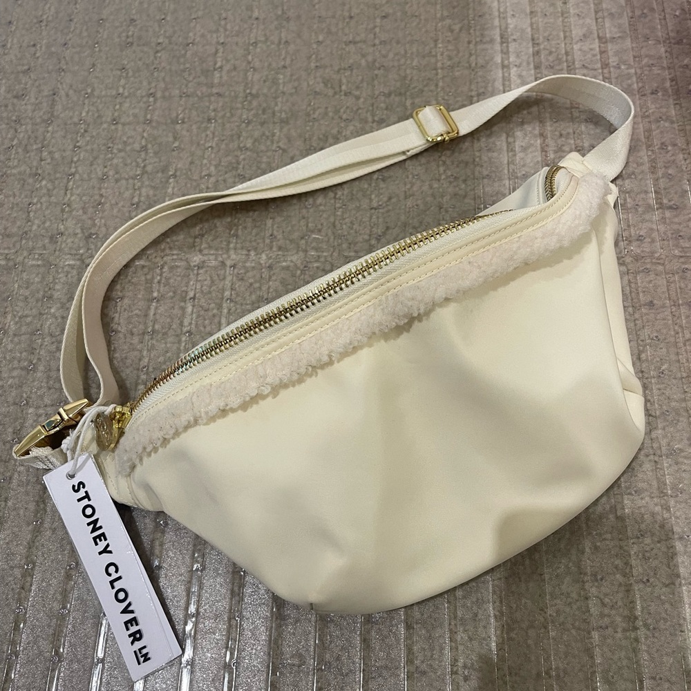 Stoney clover lane jumbo Fanny pack Sherpa